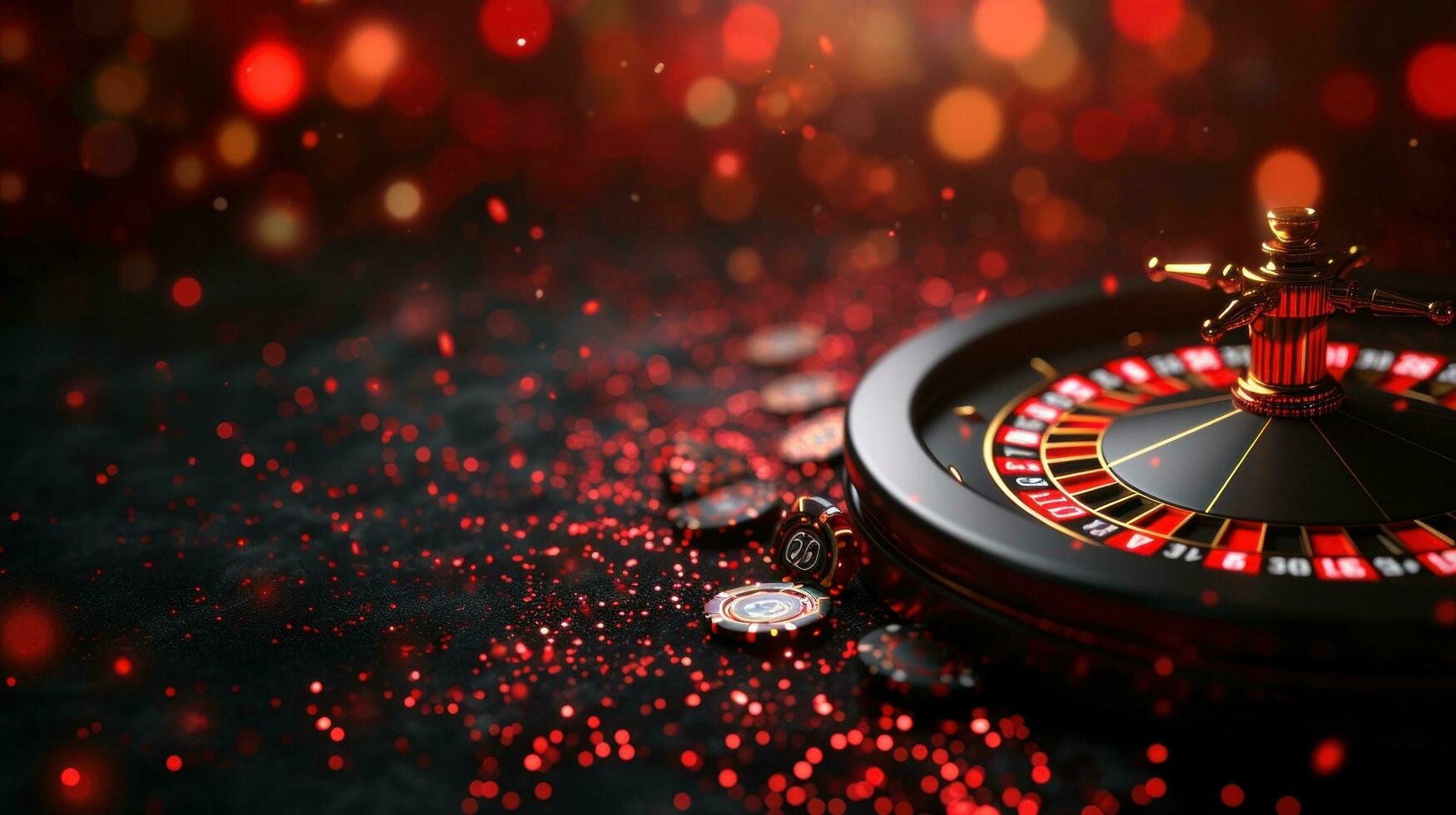 Kartu fitur bonus dengan nuansa esports merah